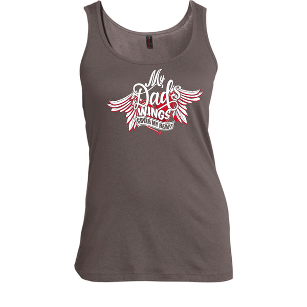 My Dad Wing's Cover My Heart T Shirt, Dad's Wing Tank Top