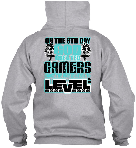 God Created Gamers T Shirt, I Love Gaming T Shirt