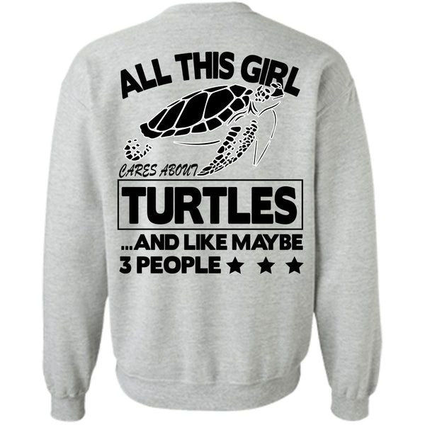 Being A Lady T Shirt, Tall This Girl Cares About Turtles Sweatshirt