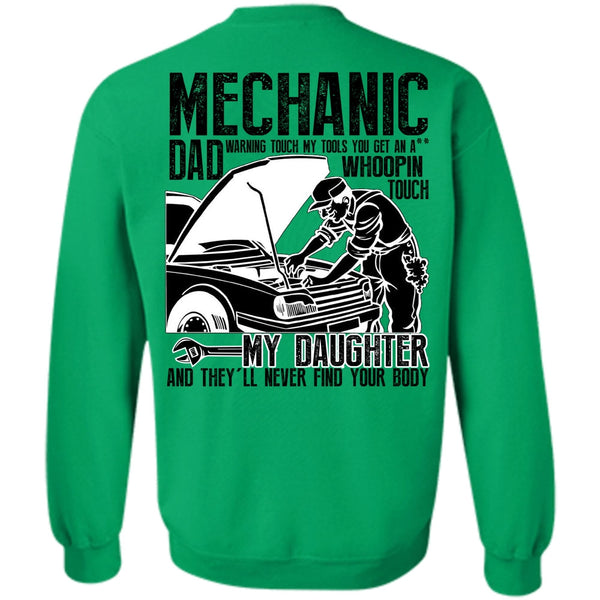 I Love Mechanic T Shirt, Mechanic Dad Sweatshirt