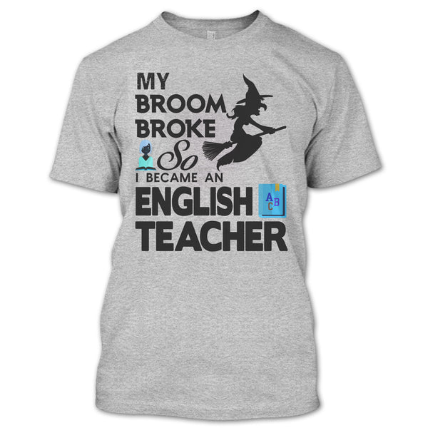 My Broom Broke T Shirt, Happy Halloween Day T Shirt