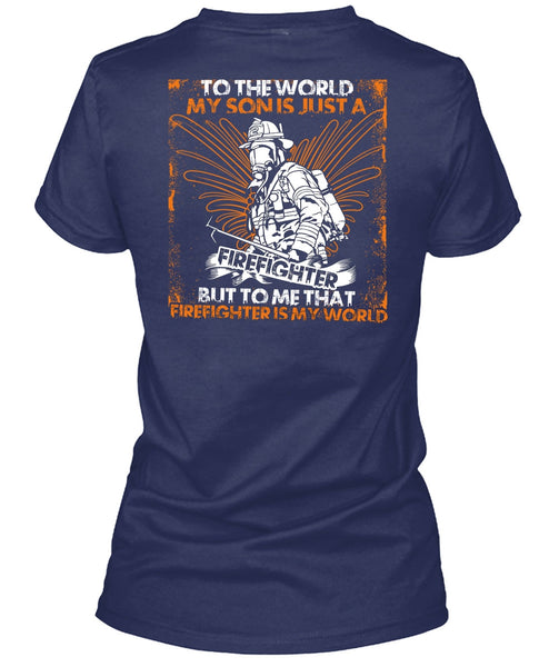 I'm Just A Girl Who Fell In Love T Shirt, Being A Firefighter T Shirt