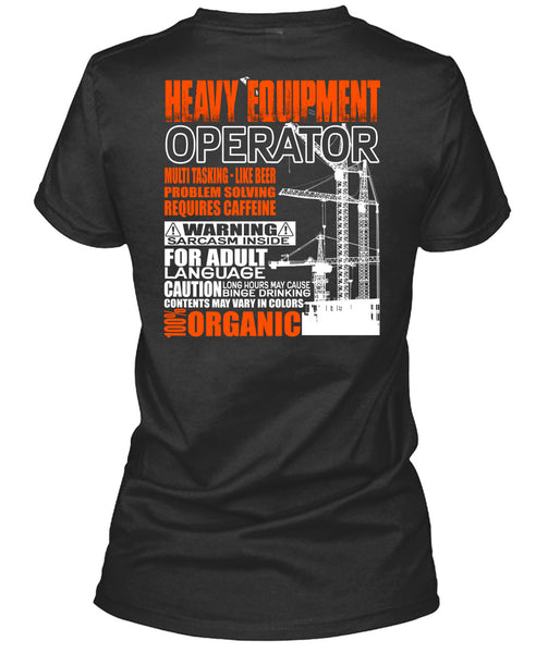 Heavy Equipment Operator T Shirt, Problem Solving T Shirt