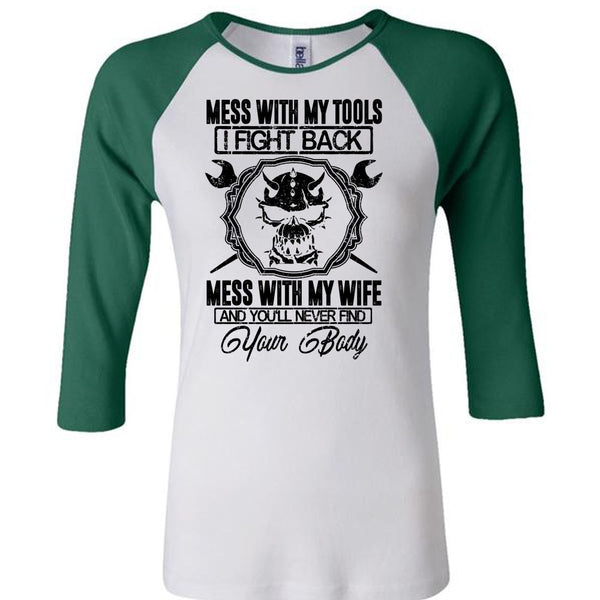 Mess With My Wife T Shirt, I Love Mechanic T Shirt, Awesome T-Shirts