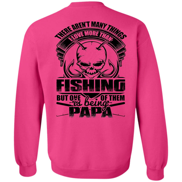 I Love Fisher T Shirt, I Love More Than Fishing Sweatshirt