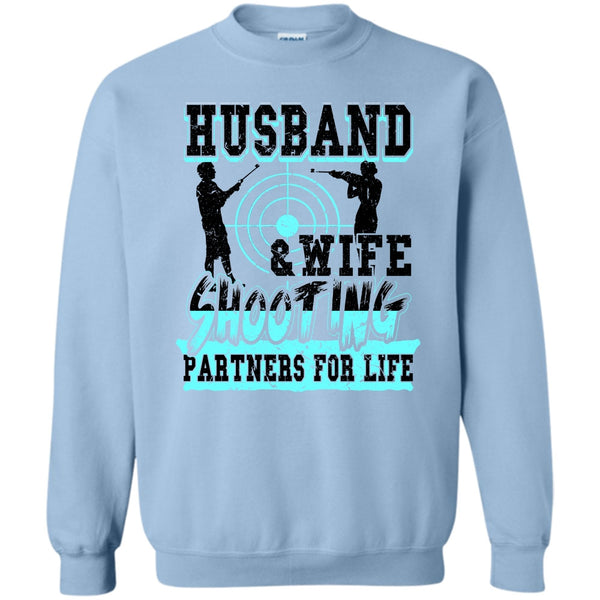 Coolest Shooting Partners T Shirt, Husband & Wife Sweatshirt