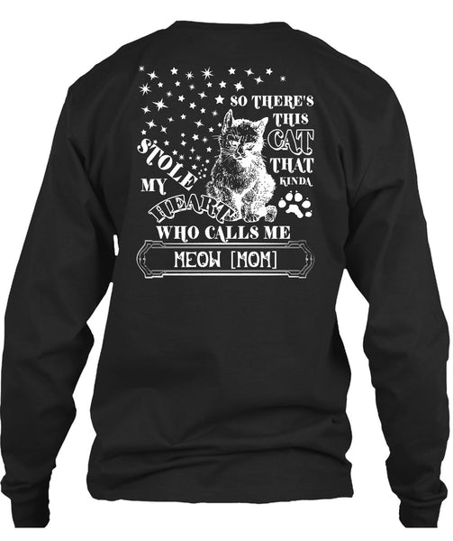 This Cat That Kinda Stole My Heart T Shirt, I Love Cats T Shirt