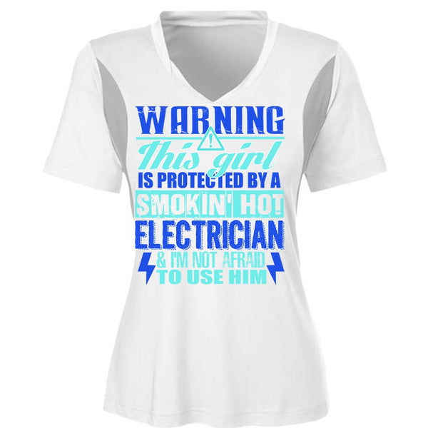 Smoking Hot Electrician T Shirt, I Love Electrician T Shirt, Awesome T-Shirts