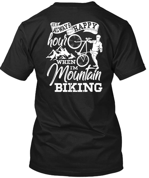 A black t-shirt with the shopify logo