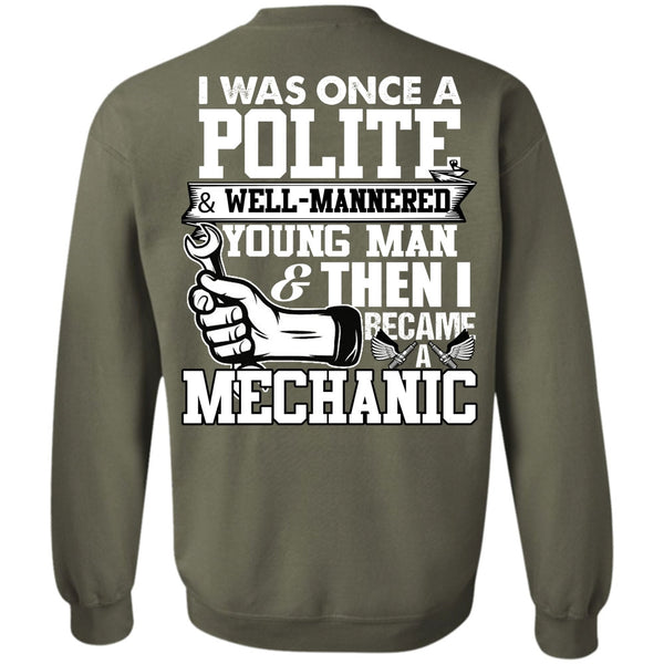 Young Man T Shirt, I Love Mechanic Sweatshirt