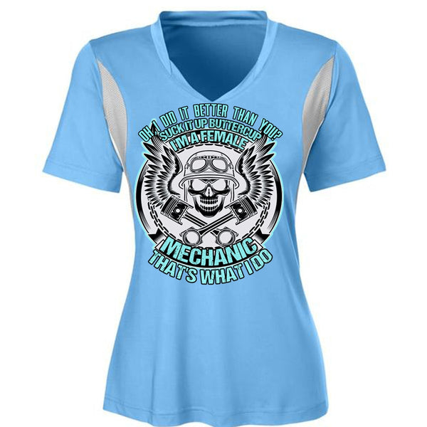 I'm A Female Mechanic T Shirt, Being A Mechanic T Shirt, Awesome T-Shirts
