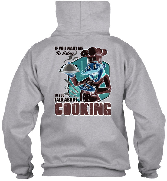 Talk About Cooking T Shirt, I Love Chef T Shirt