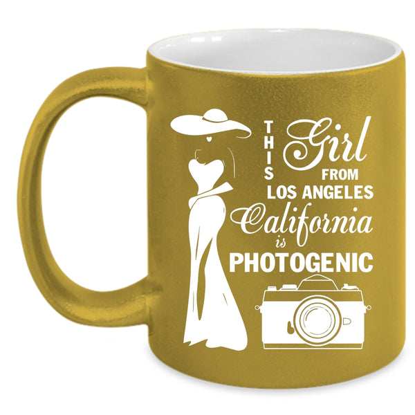 This Girl From Los Angeles Coffee Mug, California Is Photogenic Coffee Cup