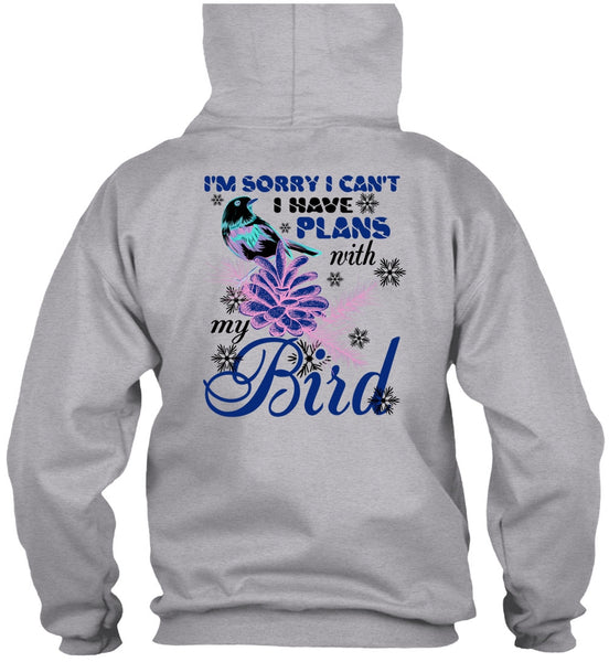 I Have Plans With My Bird T Shirt, Noel Christmas T Shirt