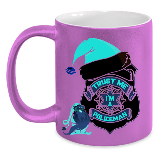 Cute Policeman Coffee Mug, Trust Me I'm A Policeman Accent Mug