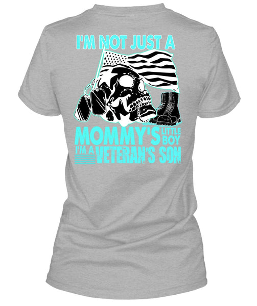 I'm A Veteran's Son T Shirt, I Love Veteran T Shirt