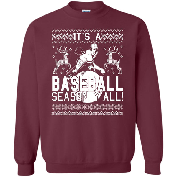 Coolest Baseball Player T Shirt, Merry Christmas Gift Sweatshirt