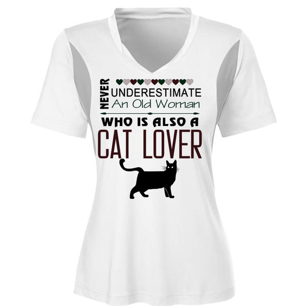 Never Underestimate An Old Woman Who Is Also A Cat Lover T Shirt, Favorite T Shirt