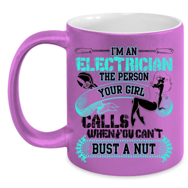 Awesome Electricians Coffee Mug, I'm An Electrician Accent Mug