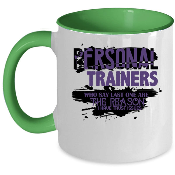 Cool Gift For Trainers Coffee Mug, Personal Trainers Accent Mug