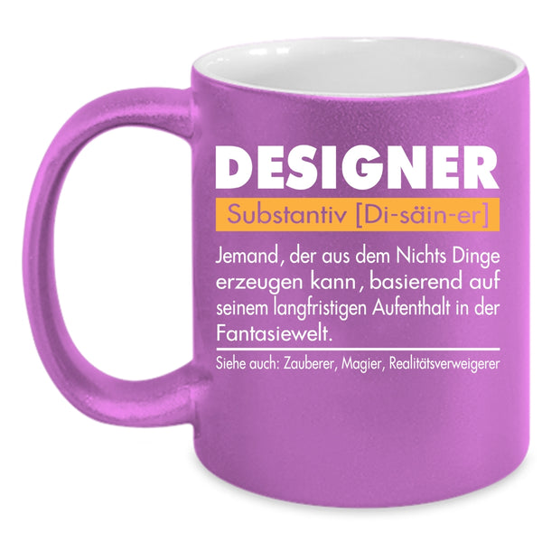 Designer Coffee Mug, Cool Gift For Designer Coffee Cup