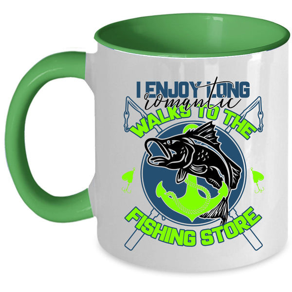 The Fishing Store Coffee Mug, I Enjoy Long Romantic Accent Mug