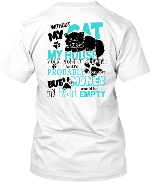 A black t-shirt with the shopify logo