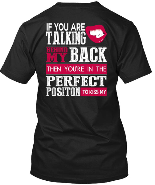 A black t-shirt with the shopify logo