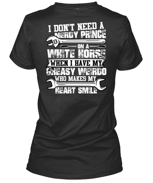 Makes My Heart Smile T Shirt, Being A Mechanic T Shirt