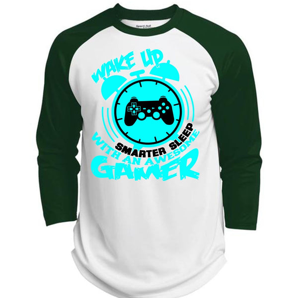 Awesome Gamer T Shirt, I Love Gaming T Shirt, Awesome T-Shirts  (Polyester Game Baseball Jersey)