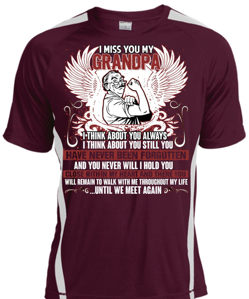 I Miss You My Grandpa T Shirt, Being A Grandpa T Shirt, Cool Shirt