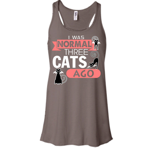 I Was Normal Three Cats Ago Shirt, Cool Cat Shirt