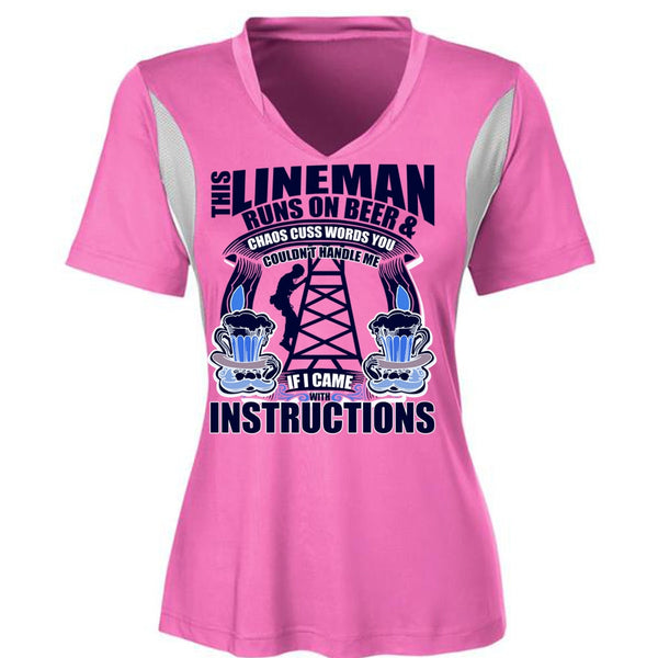 This Lineman Runs On Beer T Shirt, I Love Lineman T Shirt, Awesome T-Shirts
