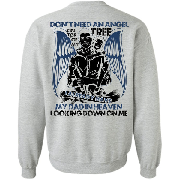 I Love Papa T Shirt, My Dad In Heaven Sweatshirt