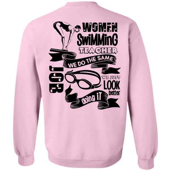 I Love Swimming T Shirt, Women Swimming Teacher Sweatshirt