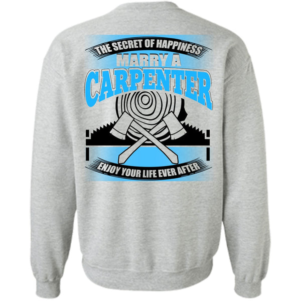 I Love Carpenter T Shirt, Marry A Carpenter Sweatshirt