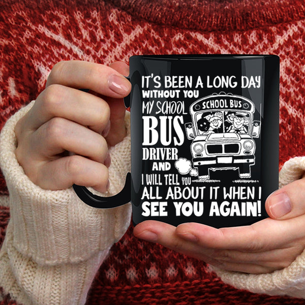 My School Bus Driver Coffee Mug, Awesome Bus Driver Coffee Cup