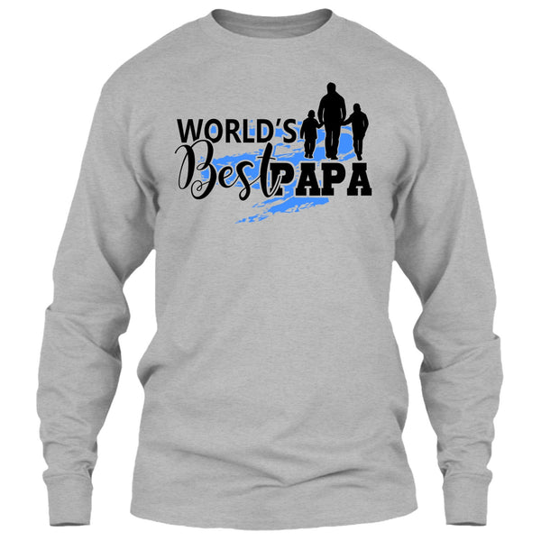 World's Best Papa T Shirt, Gift For Papa T Shirt