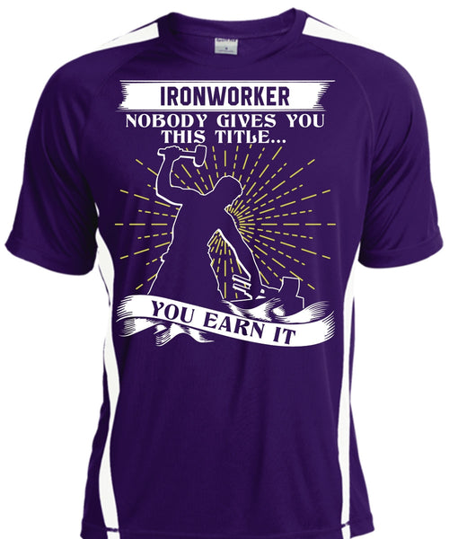 Ironworker Nobody Gives T Shirt, Being An Ironworker T Shirt, Cool Shirt