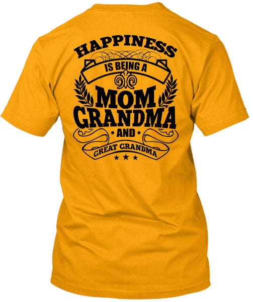 Mom Grandma And Great Grandma T Shirt, I Love Nana T Shirt
