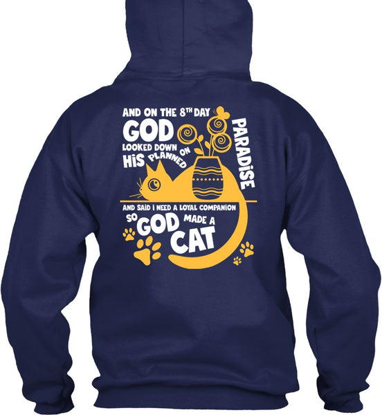 God Made A Cat T Shirt, His Planned On Paradise T Shirt