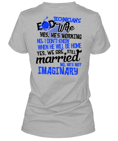 Technician's Wife T Shirt, I Love Husband T Shirt