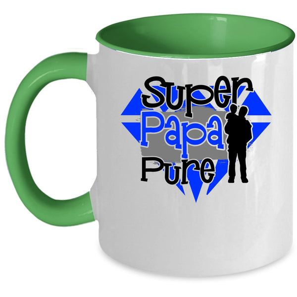 Awesome Dad Coffee Mug, Cool Papa Pure Accent Mug