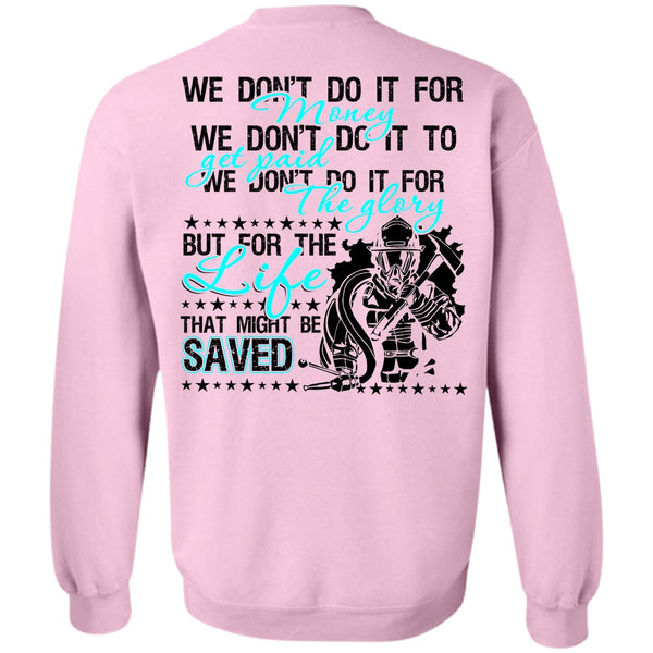 Fire Engine Riding T Shirt, Hottest Occupation Firefighter Sweatshirt