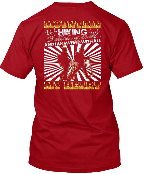 Mountain Hiking T Shirt, I Love Hiking T Shirt