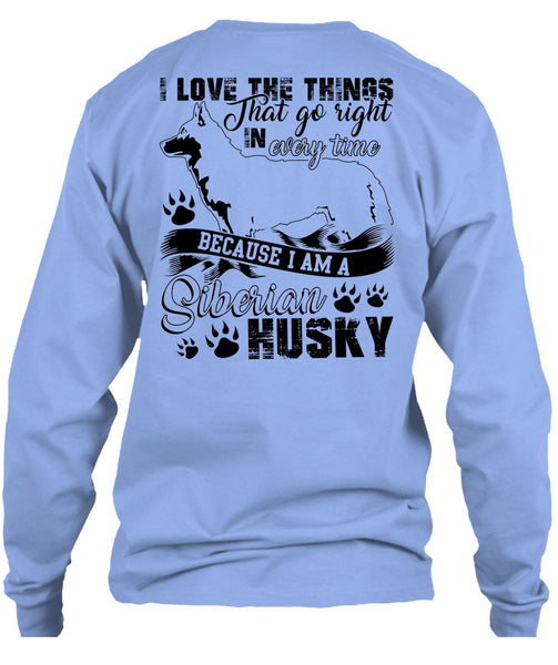 I Am A Siberian Husky T Shirt, I Love Dog T Shirt
