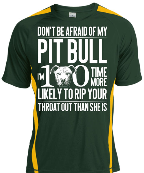 Don't Be Afraid Of My Pit Bull T Shirt, My Love T Shirt, Cool Shirt