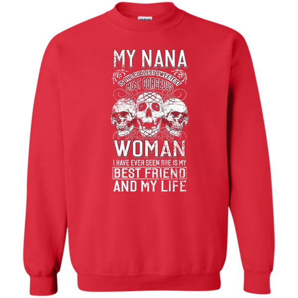Awesome Nanny T Shirt, Coolest Nanny Ever Sweatshirt