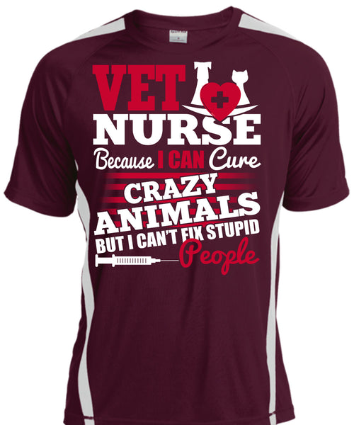 Vet Nurse T Shirt, Crazy Animals T Shirt, Cool Shirt