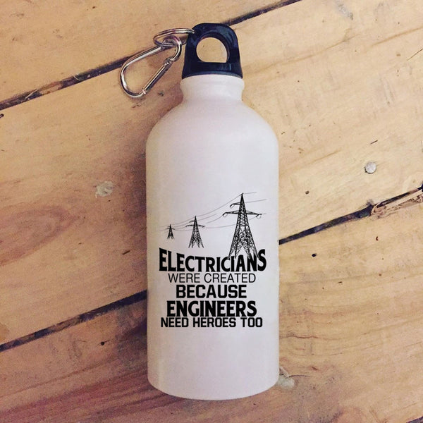 Electricians 20 oz Stainless Steel Bottle,Funny Gift For Electrician Outdoor Sports Water Bottle